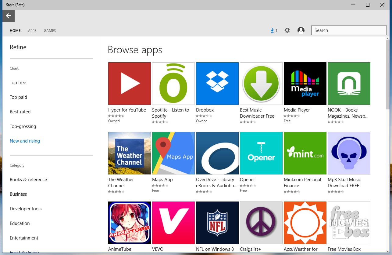 Windows App Store For Windows 7 Pc